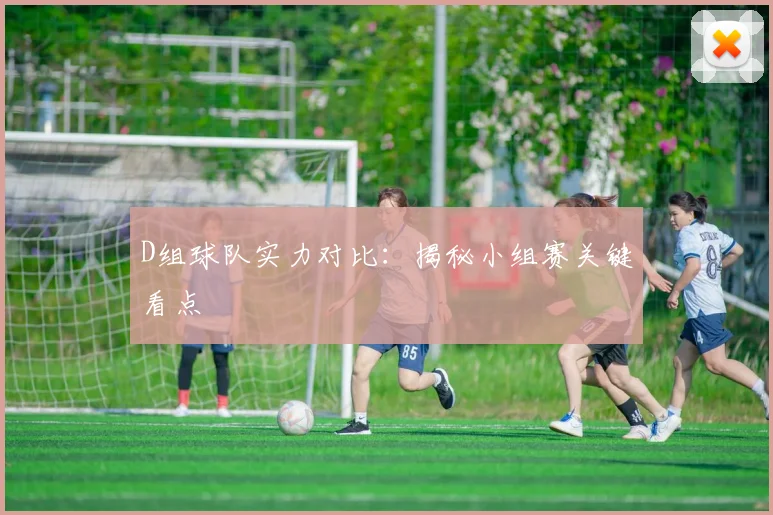 D组球队实力对比：揭秘小组赛关键看点
